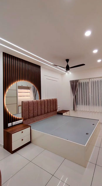 PVC Furniture Double Bed